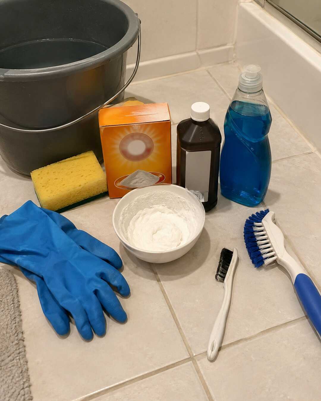 I Spread This Paste on My Grout and Years of Grime Lifted Off
