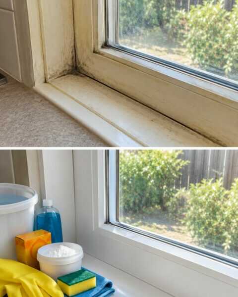 Why Didn’t I Know This Sooner, Yellowed Window Frames White Again