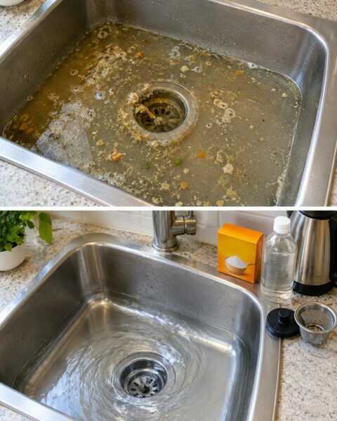 I Pour This Down My Kitchen Drain Once a Month