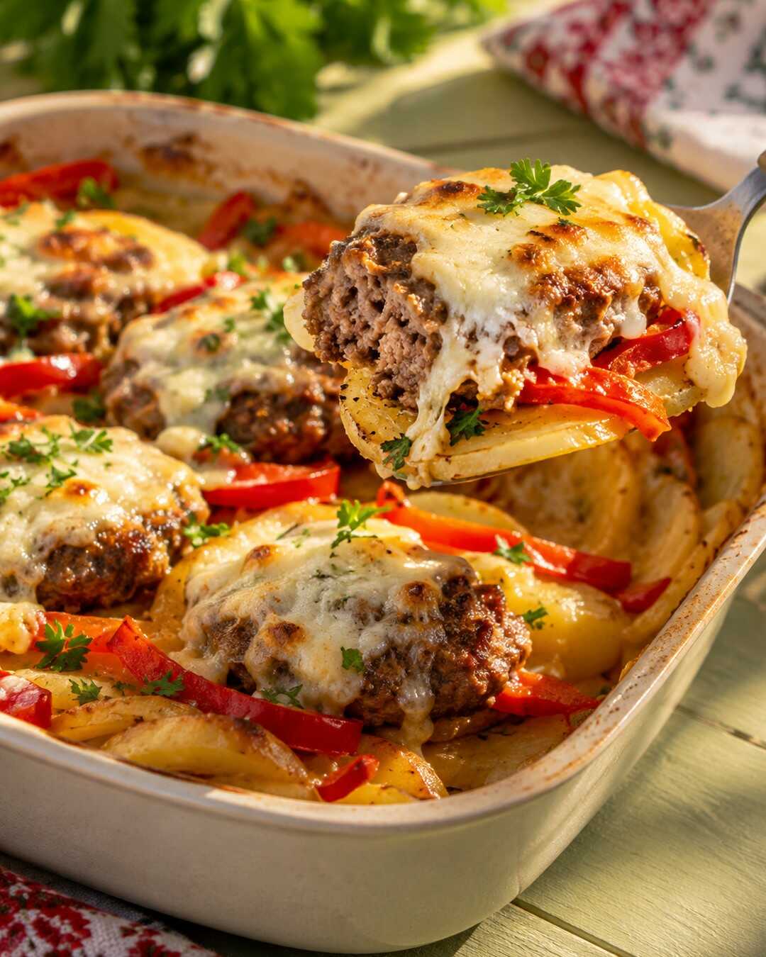 The Beef and Potato Casserole My Grandkids Ask for Every Weekend