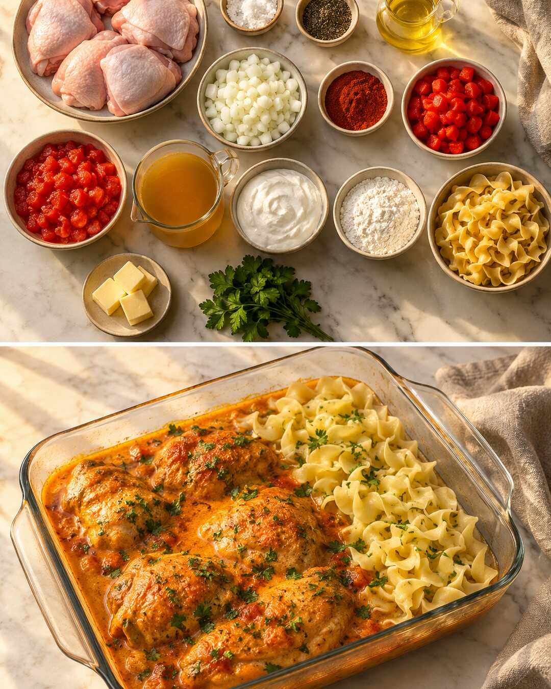Hungarian Chicken Paprikash, the Cozy Dinner My Family Loves