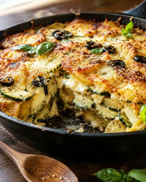This Potato and Zucchini Bake Is Better Than Meat at Our House