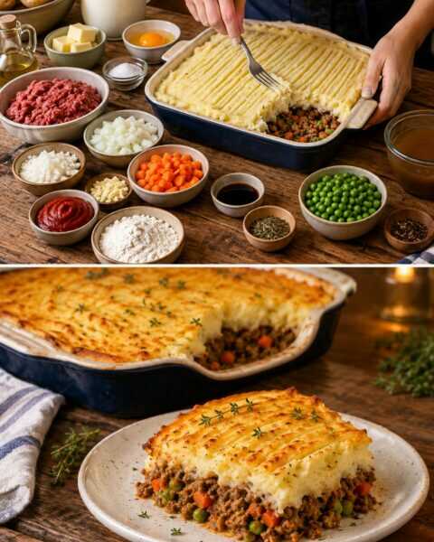 My Shepherd’s Pie With Fluffy Mashed Potatoes for Cold Nights