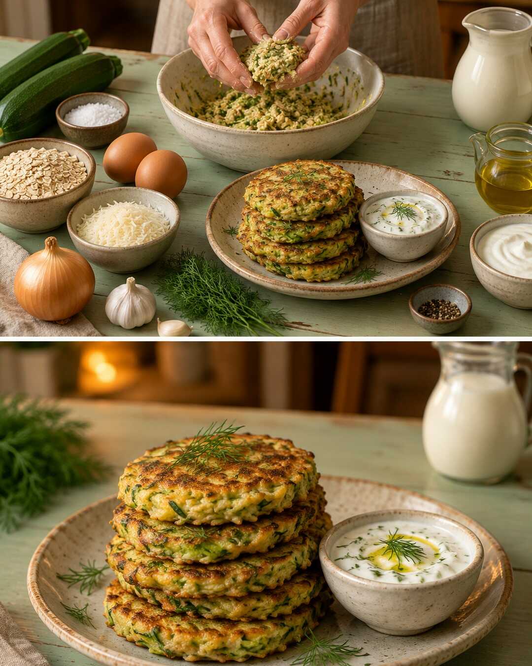 Zucchini Oat Patties My Family Says Taste Better Than Meat
