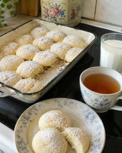 Soft Milk Cookies Grandma Baked for Tea Time, So Tender and Light