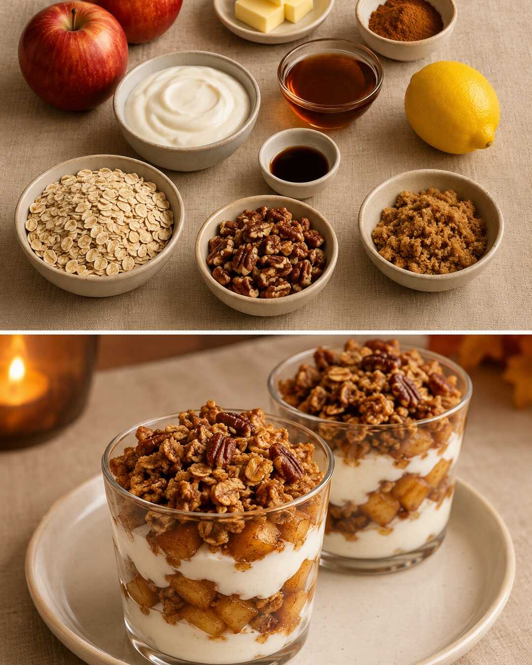 Two Apples and a Cup of Yogurt, My Favorite No-Oven Dessert Cups