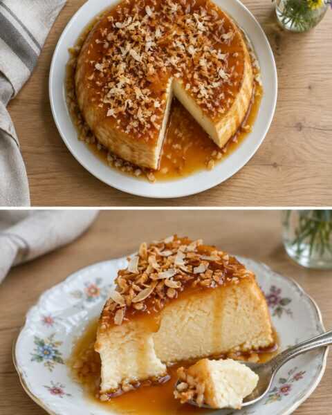 Creamy Coconut Flan Without an Oven That Sets Right in the Fridge