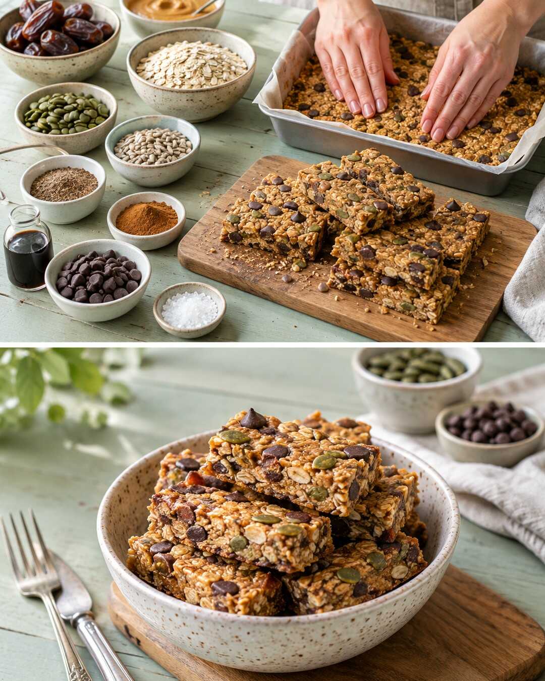 No-Bake Peanut Butter Oat Bars With No Added Sugar I Keep on Hand
