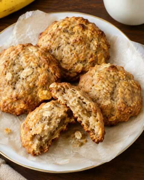 Two Bananas and Peanut Butter Make These No-Sugar No-Egg Cookies