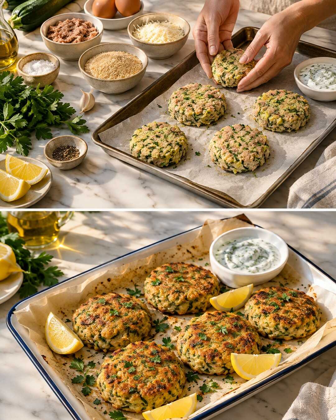 One Can of Tuna and Two Zucchini Make My Favorite Oven Dinner